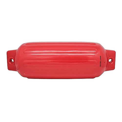 Extreme Max BoatTector Inflatable Fender 2-Pack - Red, 8.5" x 27"