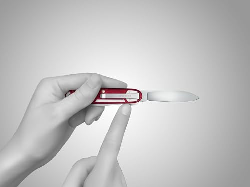 Victorinox Synergy Alox Swiss Army Knife with 9 Functions, Red Pocket Multi-Tool