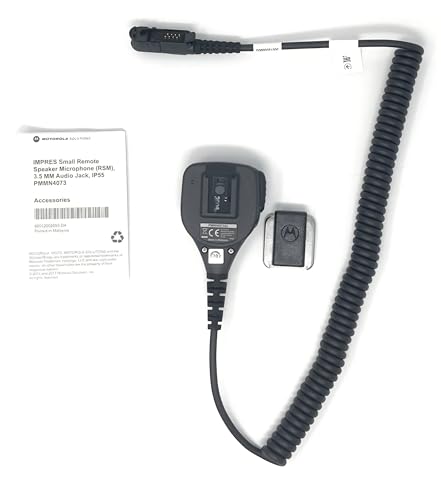 Motorola IMPRES Windporting Remote Speaker Microphone with 3.5mm Jack