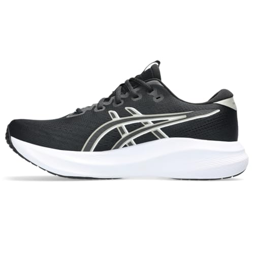 Men's Gel-Excite 11 Running Shoes - Black & Meteor Grey, Size 12