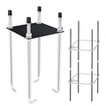 Utag 7-Inch Heavy-Duty Basketball Hoop Anchor Kit - Black