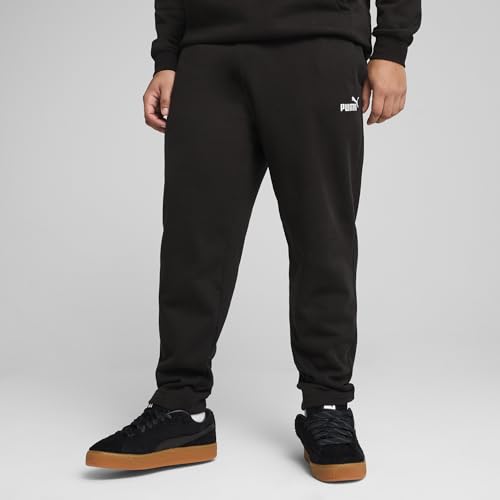 PUMA Mens Essentials Logo Sweatpants - Casual Black, Medium