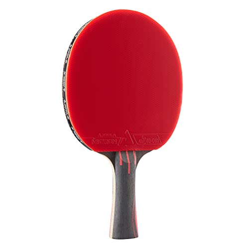 Ping Pong Paddle - JOOLA Infinity Overdrive Carbon Tech with Red Handle - Professional Table Tennis Racket