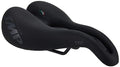 Ergonomic Bike Saddle - Medium Black Comfort Cycling Seat for Road & MTB