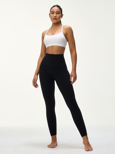 Y Back Sports Bra Strappy Padded U Neck - Medium White - Athletic Lingerie