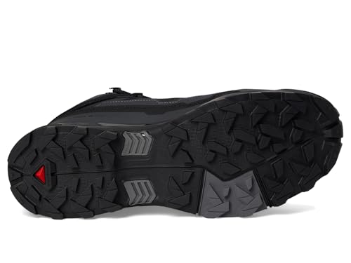 Salomon X Ultra 5 Mid Wide GTX Hiking Boots - Black/Asphalt/Castlerock, Size 11