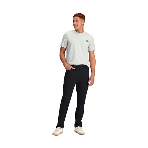 Outdoor Research Men's Ferrosi Transit Pants - 34" Black, Water-Resistant, Quick-Drying, Lightweight, Breathable, 5-Pocket Men’s Hiking Pants