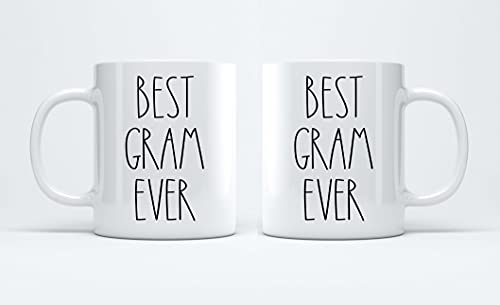 Best Gram Ever Coffee Mug 11oz - Gifts for Christmas & Birthday Family Mug