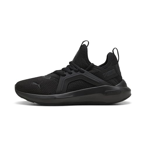 Puma Womens Softride Enzo 5 Cross Training Shoes Black-Silver Size 8