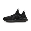 Puma Womens Softride Enzo 5 Cross Training Shoes - Size 7.5, Black-Black-Silver