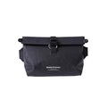 Waterproof Fanny Pack with Magnetic Closure - Black Water-Resistant Waist Bag