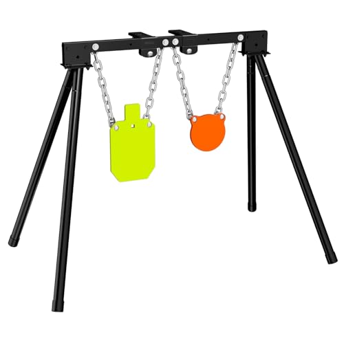 Highwild 1/2" Thick AR500 Steel Shooting Targets System with Stand & Extension Brackets - Variation of B- 1/2" Thick AR500 Target System-2