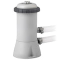 Intex Krystal Clear Cartridge Filter Pump for Above Ground Pools 1000 GPH Grey