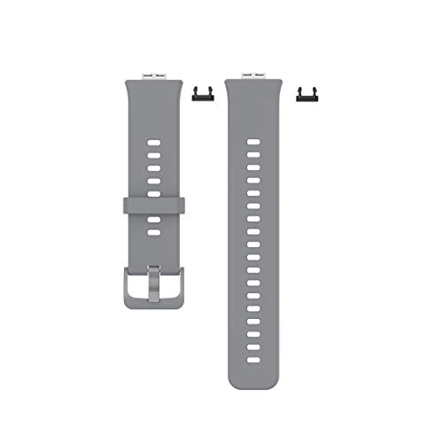Adjustable Silicone Watch Strap for Huawei Watch Fit - Black, Grey, White