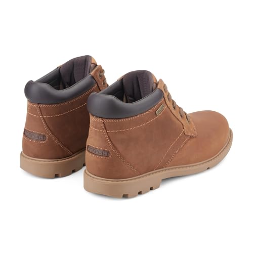 Rockport Men's Rugged Waterproof Buckle Boots - Boston Tan 6.5 Wide