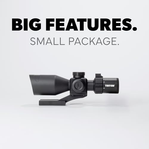 Triton Ronin HD 3-9x40 SFP Fiber Reticle Scope - F2 / Standard