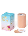 Pro Synthetic Chest Binding Tape for Transgender FTM - Water-Resistant, Breathable, Latex-Free Adhesive, Includes Nipple Covers