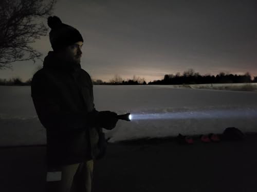Streamlight MegaStream HP 1350-Lumen Tactical Flashlight with USB-C, Holster, Black - Portable EDC Light