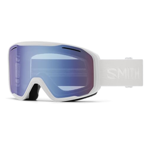 Smith Blazer Goggles with Carbonic-X Lens - White Blue Sensor Mirror