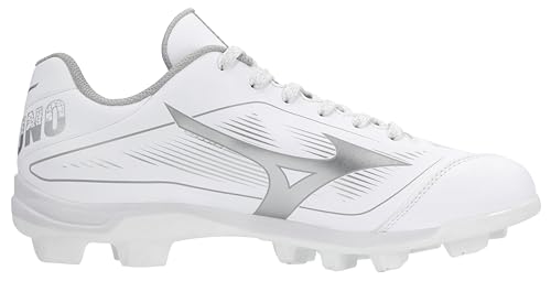 Women's Cushionrevo Finch TPU Spike Shoes - White Silver, 8