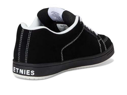 Etnies Sal23 Skate Shoes - Black White, Size 11, Hand Made Performance Footwear
