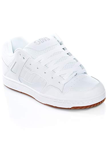 DVS Enduro 125 Skate Shoes Mens White Reflective Gum 11.5