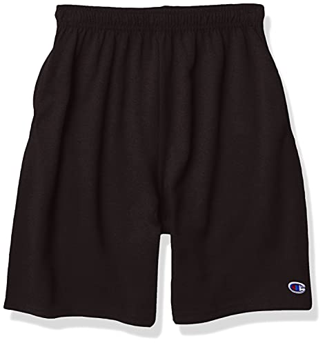 Champion Boys' Jersey Pocket Short - X-Large Black Athletic Shorts