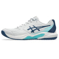 ASICS Men's Gel-Dedicate 9 Pickleball Tennis Shoes 10.5 Concrete Mako Blue