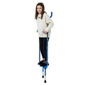 Flybar Master Walking Stilts - Adjustable Height Kids Outdoor Play Blue Edge