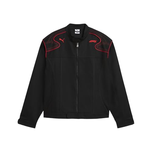 PUMA Mens Formula 1 Racing Jacket Large Black - Motorsport Outerwear