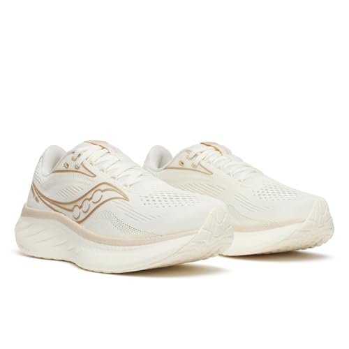 Saucony Women's Ride 18 Sneakers - Vanilla, Size 9 Running Shoes