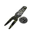 Vice Golf Gator Divot Tool and Ball Marker Set - Drip Lime Variation