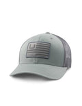 Men's Trucker Hat with Anti-Glare Snapback - Sharkskin Variation