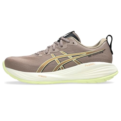 Men's Gel-Cumulus 27 Running Shoes - Taupe Grey/Black, Size 10.5