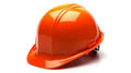 Pyramex SL Series Orange Cap Style Hard Hat with 4-Point Ratchet Suspension