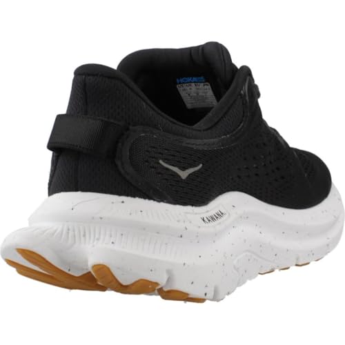 Hoka Kawana 2 Women's Running Shoes - Black/White, Size 7