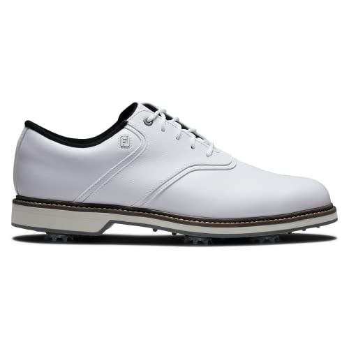 FootJoy Men's FJ Originals Golf Shoes - White/White, Size 9