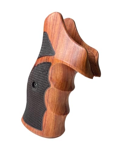 Hardwood Gun Grip Set for Square Butt Frames – Thai Handmade Paduak Wood