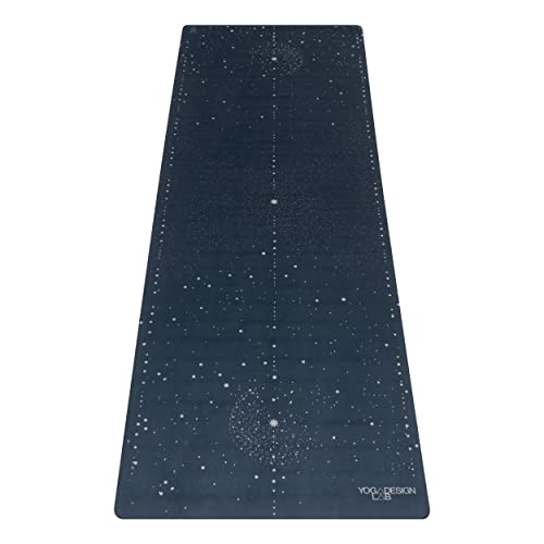 Celestial 1.5mm Eco Yoga Mat – Combo Design for Hot & Power Yoga with Carry Strap