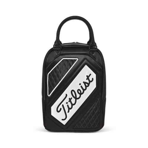 Golf Practice Shag Bag Black White Durable Practice Bag