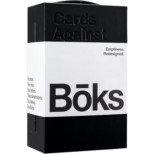 Cards Against Humanity Bōks Card Game Storage Case - 3,500 Card Capacity, Vegan Leather, Includes Unique Card Pack