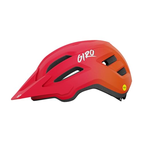 Giro Fixture II MIPS Road Bike Helmet - Matte Red Fade, Universal Youth (50-57cm)