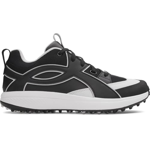 Under Armour Yard Icon Turf Baseball Cleats Men’s 10.5 Black/White/Black