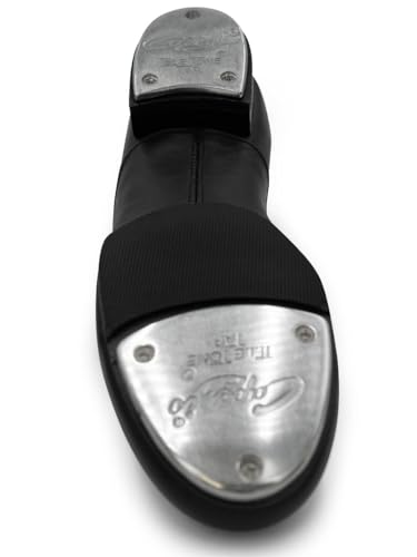 Capezio Women's CG18 Riff Slip-On Tap Shoe - Black, Size 10
