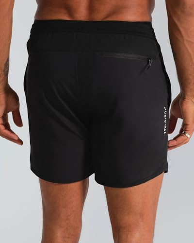 Men's Daybreak Lined 5-Inch Shorts - Medium Black/Black