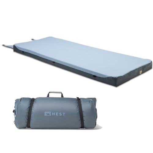 Foamy Camping Mattress Pad - Wide Memory Foam Roll-Up Sleeping Mattress - 78 x 30 Inches