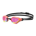 Arena Unisex Cobra Core Swipe Anti-Fog Racing Swim Goggles - Violet/Coral Mirror