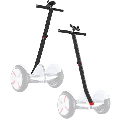 ToLanbbt Adjustable Black Scooter Handlebar for Segway Ninebot Mini Pro with Phone Mount