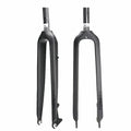 BestParts 26-Inch Full Carbon MTB Rigid Front Fork 1-1/8" Disc Brake Lightweight