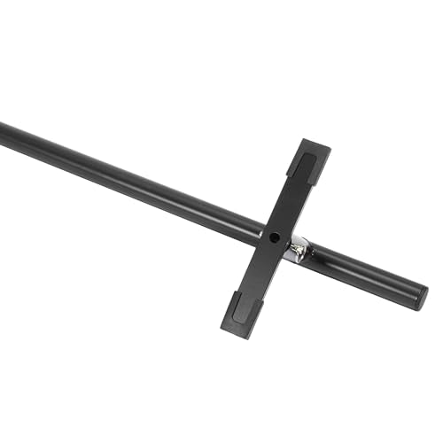 Reniecy Black 98.8” Portable Skateboard Grind Rail with Adjustable Height